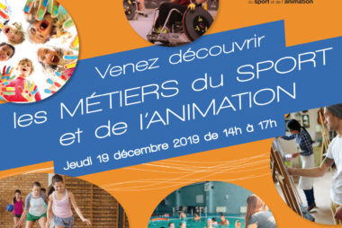 Venez découvrir les métiers du sport et de l'animation !